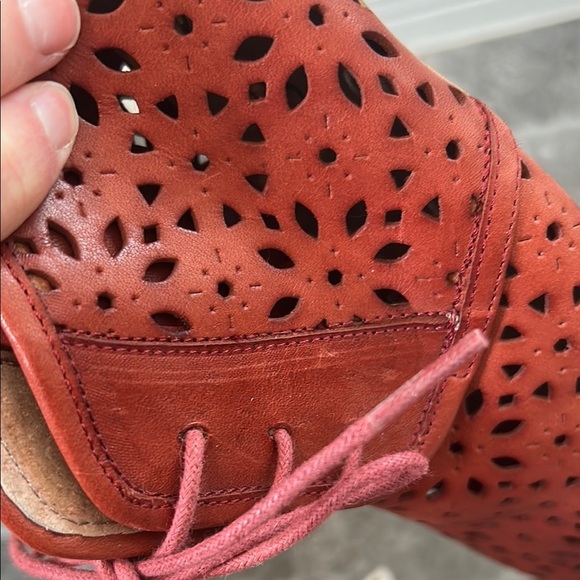 Sixty Seven Leather Booties Cognac Brown Size EU38 US7.5 Made in Spain - Picture 16 of 16